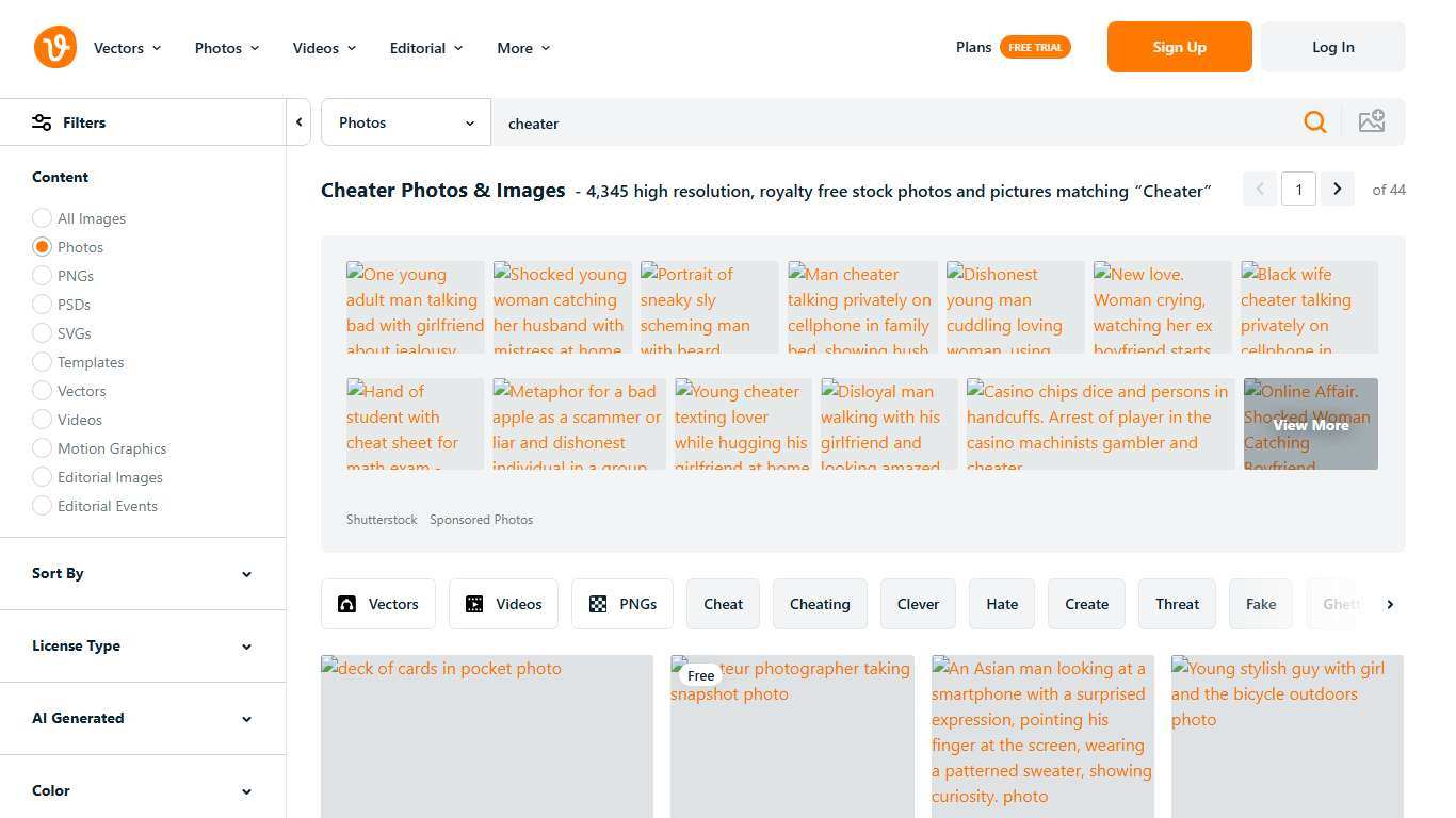 Cheater Stock Photos, Images and Backgrounds for Free Download